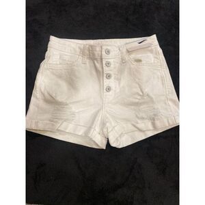 Women Arizona Shorts High Rise‎ size 7 distressed NWT